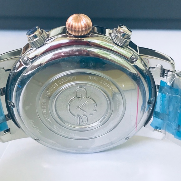 GV2 By Gevril Men's Montreux Bracelet Watch, 44mm - Picture 12 of 16